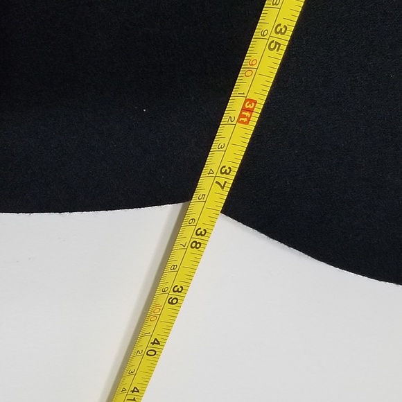 Nicole Neault Vintage Black Retro 100% Wool Bucklet Long Sleeve 80's Dress - Picture 8 of 9